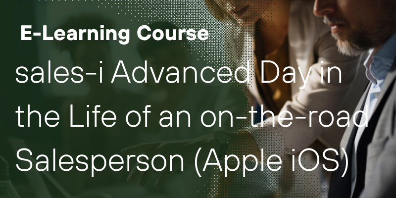 sales-i Advanced Day in the Life of an on-the-road Salesperson (Apple iOS)