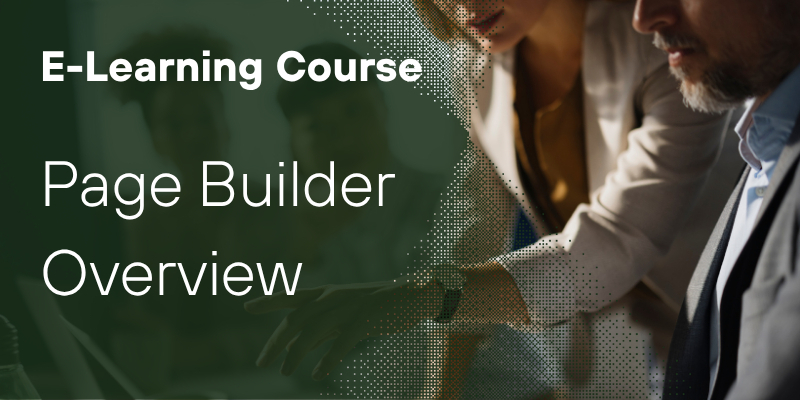 Page Builder Overview