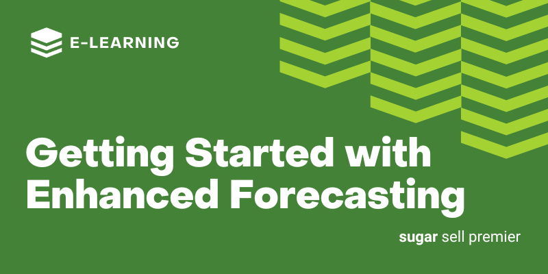 Getting Started with Enhanced Forecasting