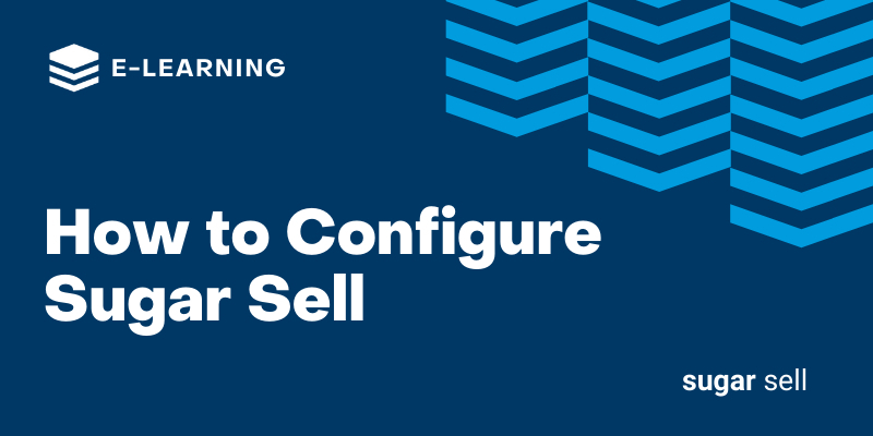 How to Configure Sugar Sell