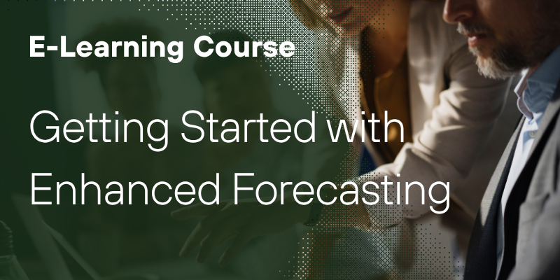 Getting Started with Enhanced Forecasting