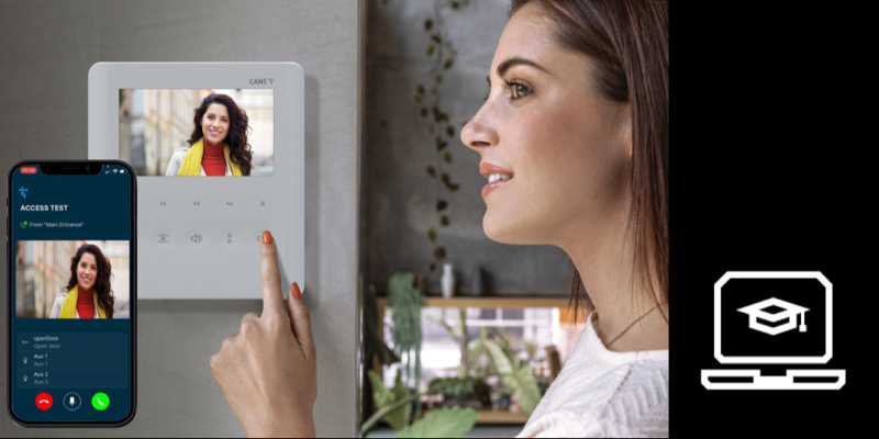 Come configurare l'App CAME Access con il videocitofono PLX V WiFi (BUS)