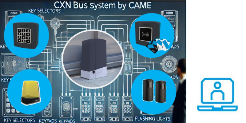 27-01-2025 (09:00-10:00 CET) - CXN BUS: The New Accessory Bus for CAME Automations – Setup, Accessories, and Troubleshooting