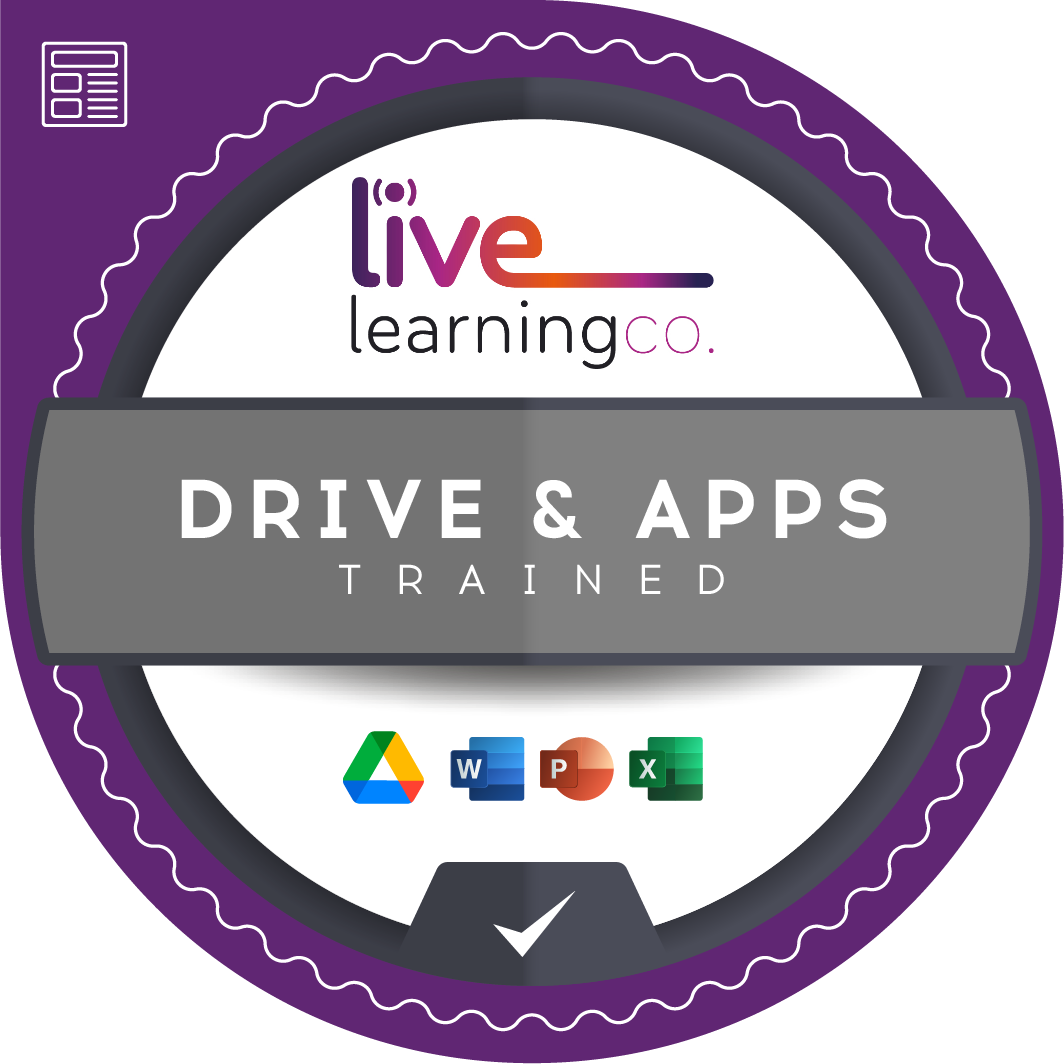 Drive & Apps Badge