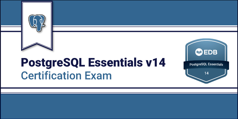 Training and Certification Catalog: On Demand Courses for PostgreSQL by EDB