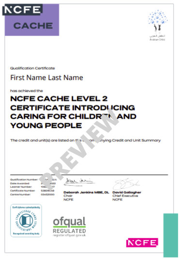 Certificate Sample