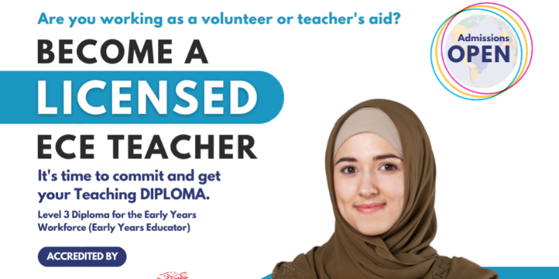 NCFE CACHE Level 3 Diploma for the Early Years Workforce (Early Years Educator)