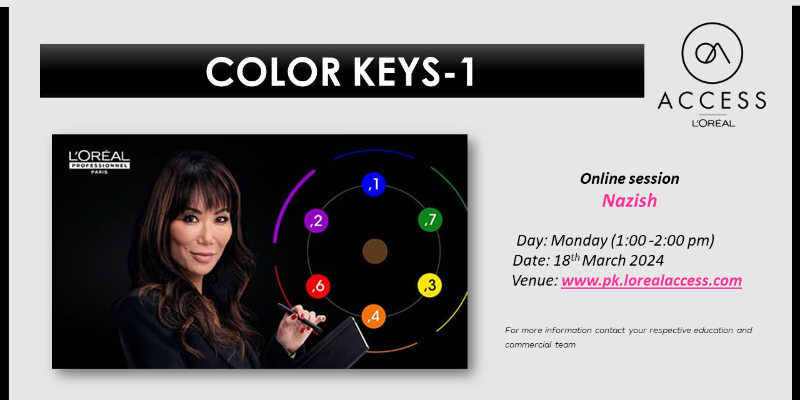 COLOR KEYS 1 - LIVE- 18TH MARCH 2024 BY NAZISH Image