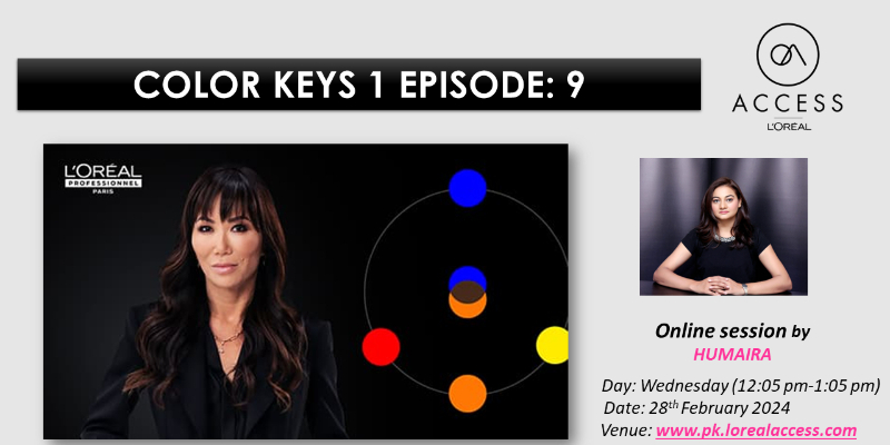 COLOR KEYS 1 EPISODE 9 - LIVE - 28TH FEBRUARY 2024 BY HUMAIRA ALI  Image