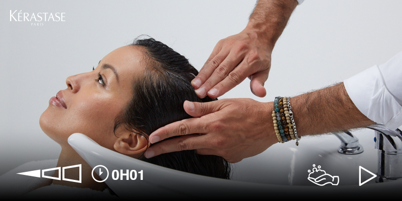 SYMBIOSE | Fondant Apaisant Essentiel | Anwendung | Kérastase AT Thumbnail