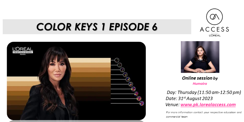 COLOR KEYS 1 - EPISODE 6 - LIVE- 31st AUGUST 2023 BY HUMAIRA ALI  Image