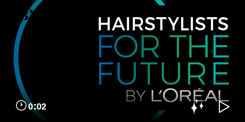 Hairstylists for the future - L’Oréal Sustainability program for salons Thumbnail