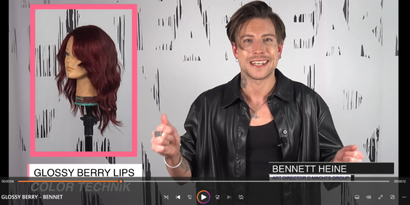 Glossy Berry Lips | Color Statement inspiriert von Make-up-Trends | REDKEN AT Thumbnail