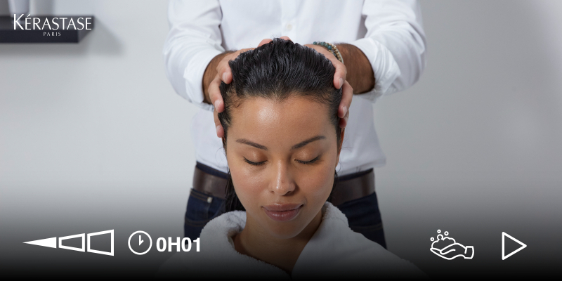 SYMBIOSE |Serum Nuit Anti-Pelliculaire Intensif | Anwendung | Kérastase AT Thumbnail