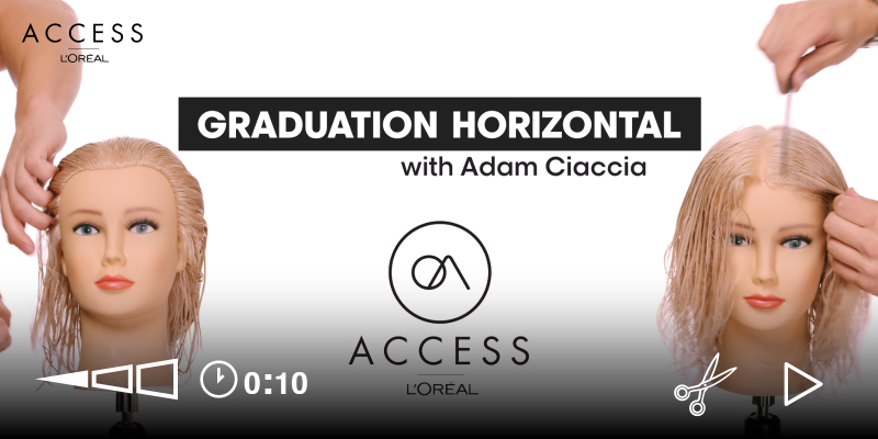 CUTTING FUNDAMENTALS | HORIZONTAL GRADUATION LOB | WITH ADAM CIACCIA