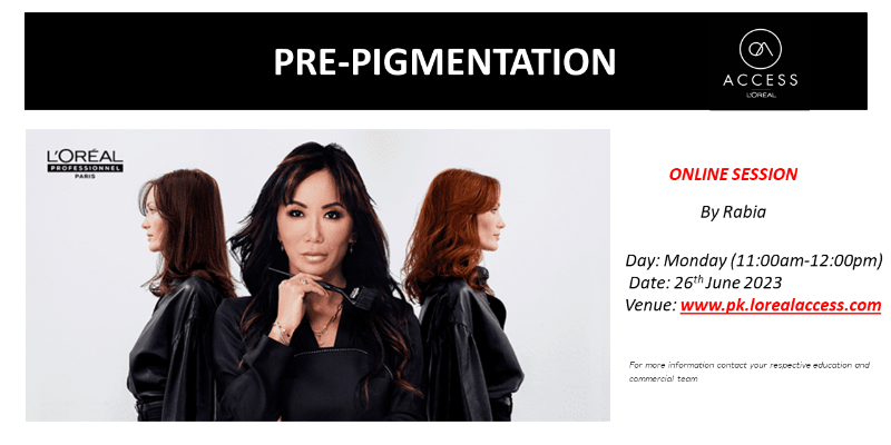 PRE-PIGMENTATION- LIVE- 26th JUNE 2023 BY RABIA Image