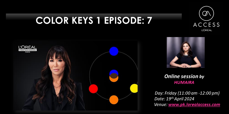 COLOR KEYS 1 EPISODE 7 - LIVE- 19TH APRIL 2024 BY HUMAIRA ALI Image