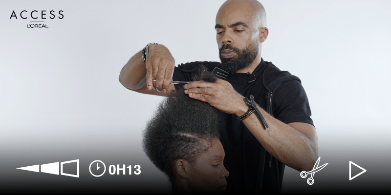 TUTO COUPE TAPERED CUT BY GILLES BOLDRON Thumbnail