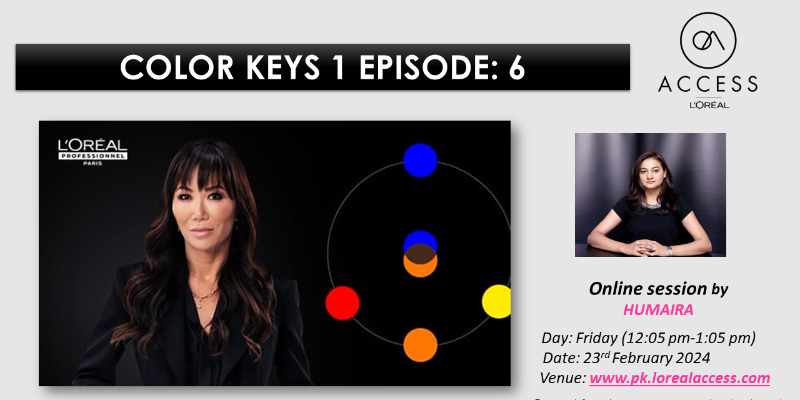 COLOR KEYS 1 EPISODE 6 - LIVE - 23RD FEBRUARY 2024 BY HUMAIRA ALI  Image