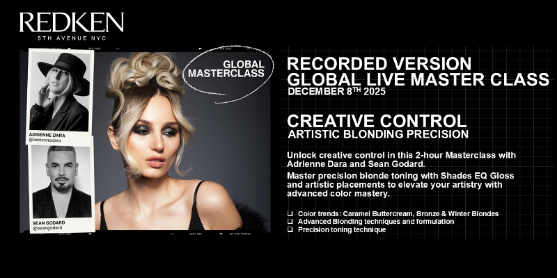 GLOBAL MASTER CLASS | Adrienne Dara & Sean Godard | Recorded version | REDKEN Thumbnail