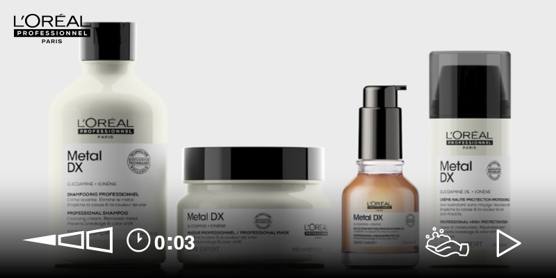 [Metal DX] Folge 2 | Das Produktsortiment für Salon & Zuhause | L'Oréal Professionnel Paris AT Thumbnail