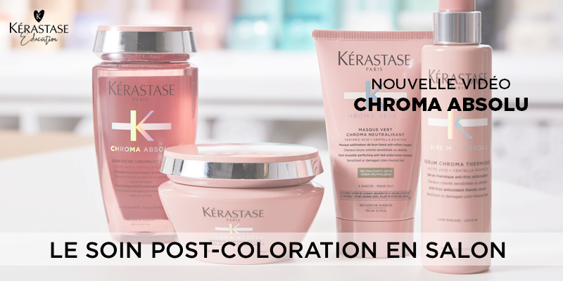 VIDÉO - PAS À PAS : LE JOUR DE LA COLORATION AVEC CHROMA ABSOLU Thumbnail