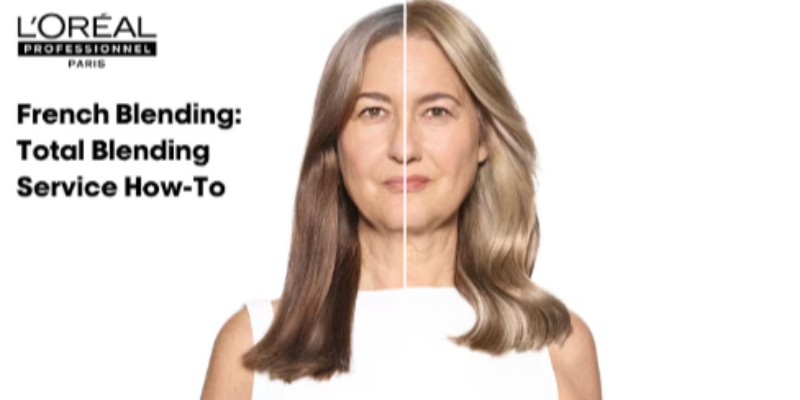 L'Oréal Professionnel: French Blending for Grey Hair | Total Blending Tutorial with Jack Martin Thumbnail
