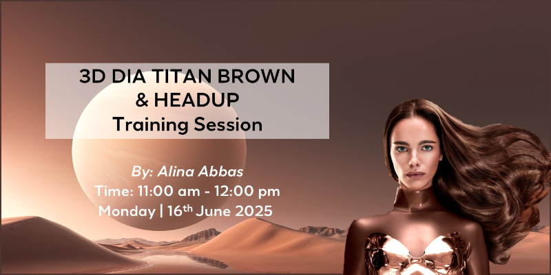 3D DIA TITAN BROWN & HEADUP - LIVE SESSION BY ALINA ABBAS - 16TH JUNE 2025 Image
