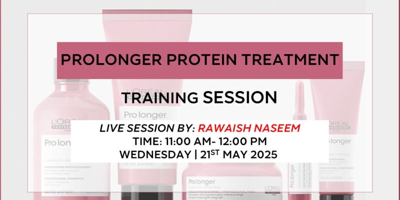 PROLONGER PROTEIN TREATMENT - ONLINE SESSION BY RAWAISH NASEEM - 21ST MAY 2025 Image