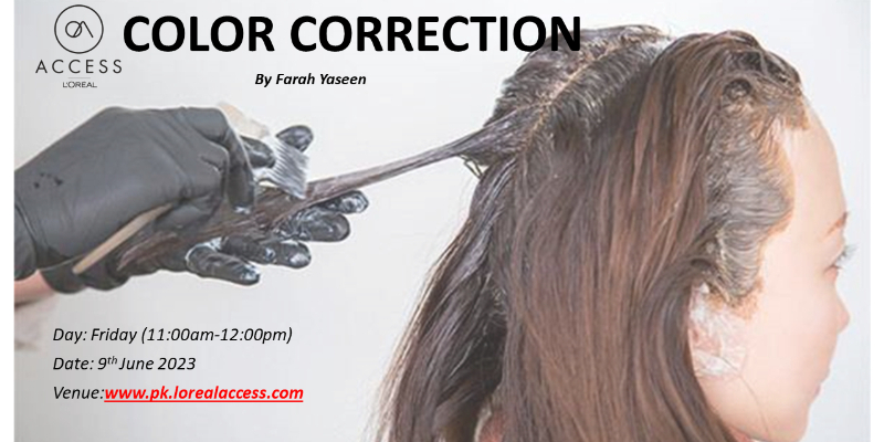 COLOR CORRECTION DAY 3 - LIVE - 9th JUNE 2023 BY FARAH  Image