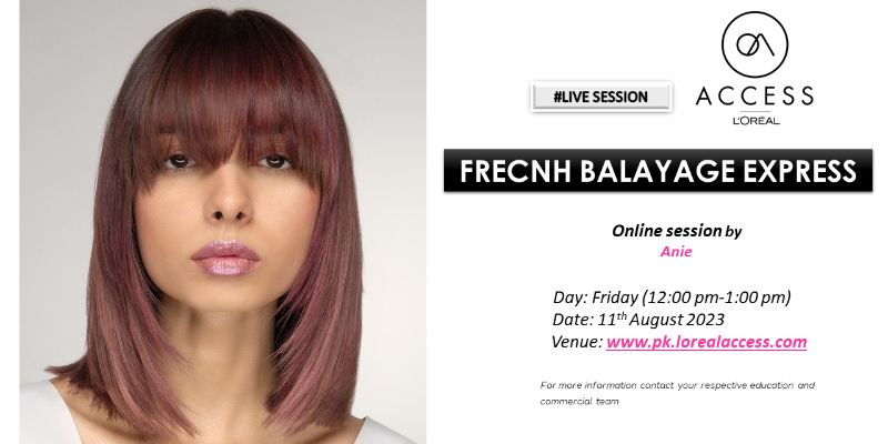 FRENCH BALAYAGE EXPRESS- LIVE- 11th AUGUST 2023 BY ANIE  Image