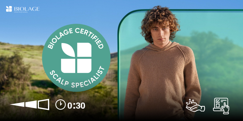 BIOLAGE | ZERTIFIZIERUNG zum/r KOPFHAUT-SPEZIALIST:IN AT Thumbnail