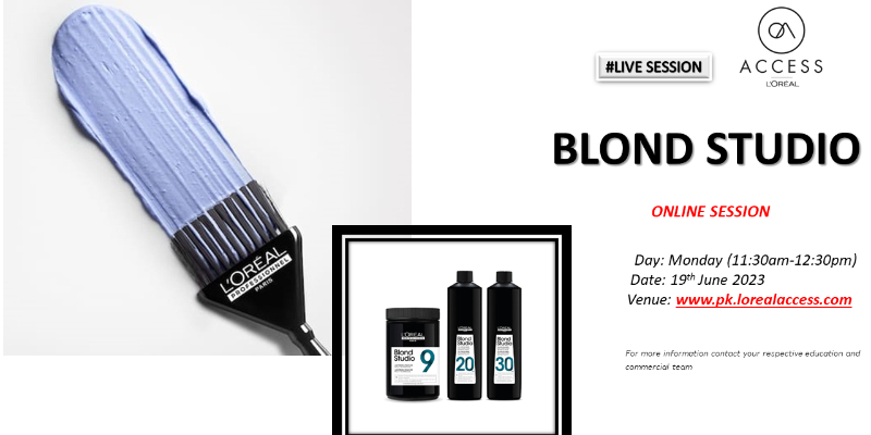 BLOND STUDIO- LIVE- 19th JUNE 2023 BY NAZISH Image