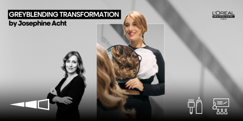 L'Oréal Pro | Greyblending Transformation Services by Josephine Acht  | Master Class AT Thumbnail