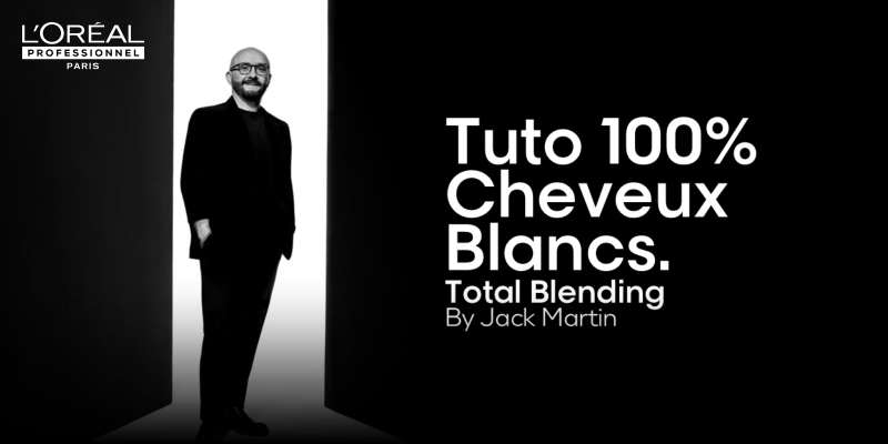 TUTO Jack Martin 100% cheveux blancs : Total Blending Thumbnail