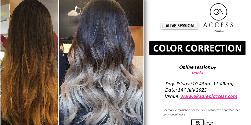 COLOR CORRECTION- LIVE- 14th JULY 2023 BY RABIA Image
