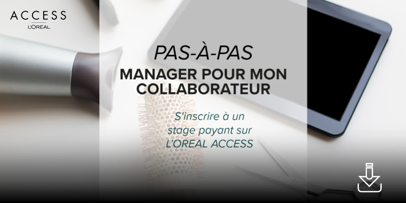 Pas à Pas Manager - Mon collaborateur s'inscrit à un stage payant sur L'Oréal ACCESS  Thumbnail