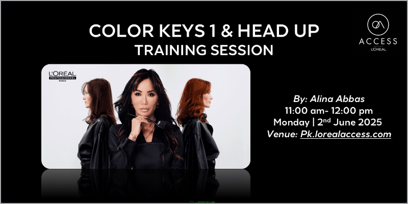 COLOR KEY 1 & HEAD UP - LIVE TRAINING SESSION BY ALINA ABBAS - 2ND JUNE 2025 Image
