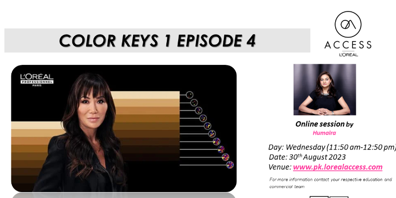 COLOR KEYS 1 EPISODE 4- LIVE- 30th AUGUST 2023 BY HUMAIRA ALI  Image