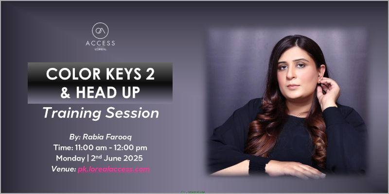 COLOR KEYS 2 & HEAD UP - LIVE TRAINING SESSION BY RABIA FAROOQ - 2ND JUNE 2025 Image