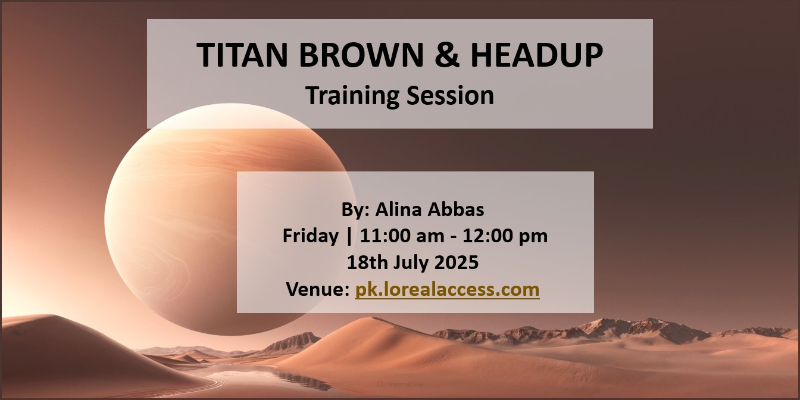 TITAN BROWN & HEADS UP LIVE – SESSION BY ALINA ABBAS 23rd JULY 2025 Image