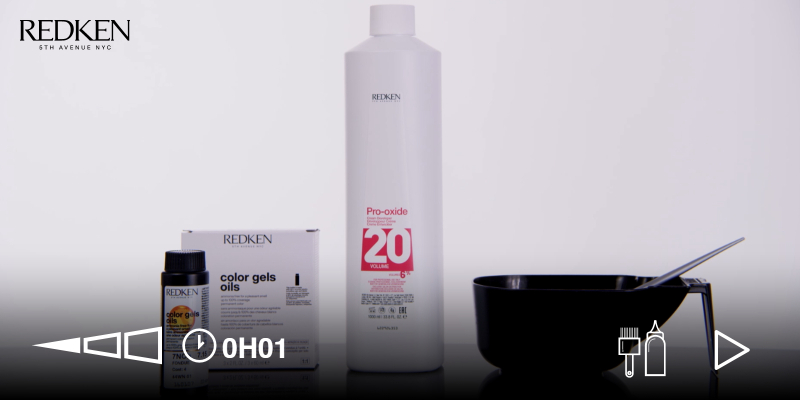 COLOR GELS OILS | PRÉPARATION ET APPLICATION | BY ALINE LEGOUPIL | REDKEN CH FR Thumbnail