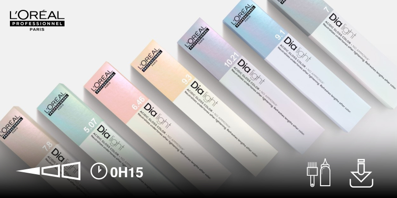[Dia light] Technik Guide | Entdecke alle Services & Techniken für ultimativen Glanz | L'Oréal Professionnel Paris AT Thumbnail