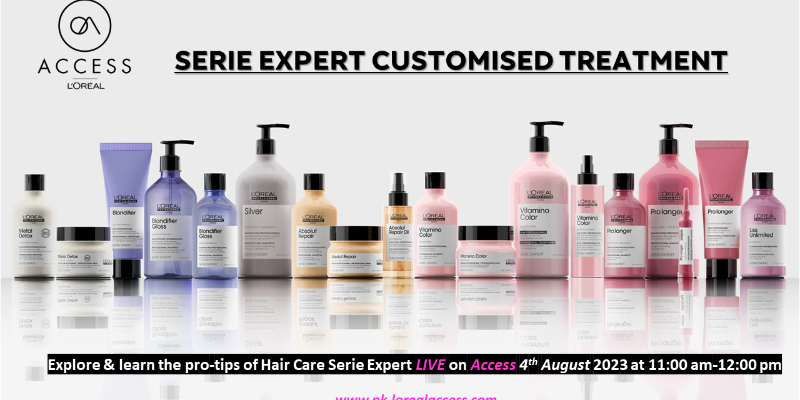 SERIE EXPERT CUSTOMISED TREATMENTS- LIVE- 4th AUGUST 2023 BY ALINA Image