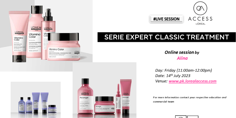 SERIE EXPERT CLASSIC TREATMENT- LIVE- 14th JULY 2023 BY ALINA Image