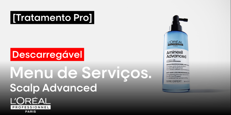 Descarregável - Menu de Serviços Scalp Advanced