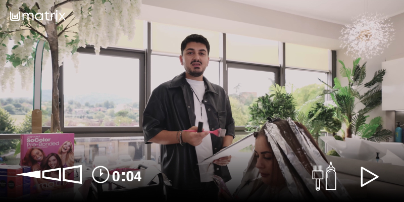 Balayage Multidimensionale con SoColor | Matrix| Online Thumbnail