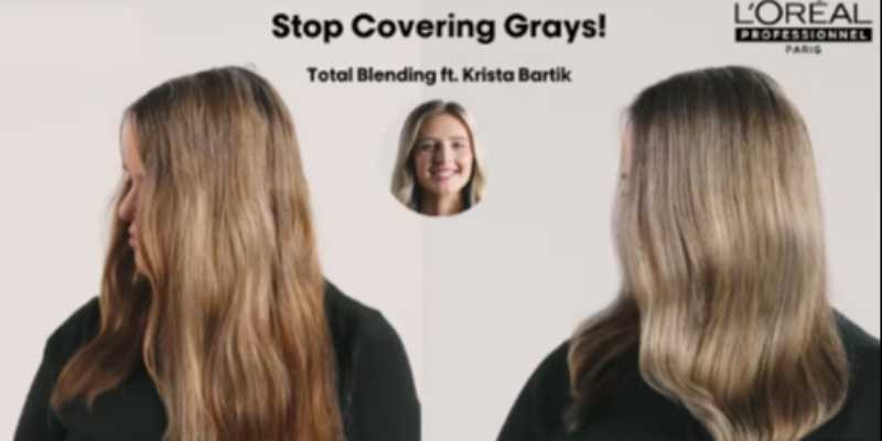 How to Transition Gray Hair with No Harsh Lines: French Blending™ Tutorial | L'Oréal Professionnel Thumbnail