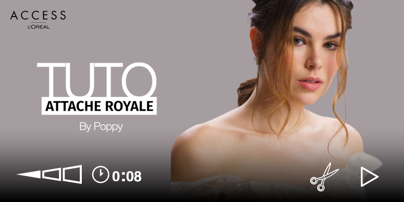 Tuto Attache Mariage Royale : Formation vidéo offerte avec @poppy_hairstyles  Thumbnail