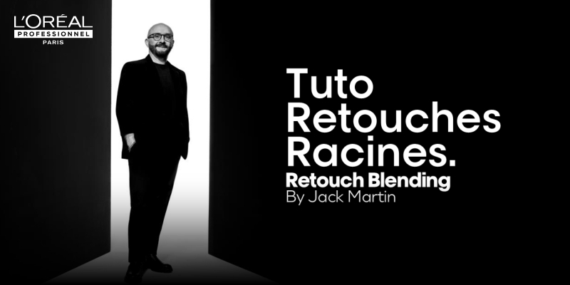 TUTO Jack Martin retouches racines : Retouch Blending Thumbnail